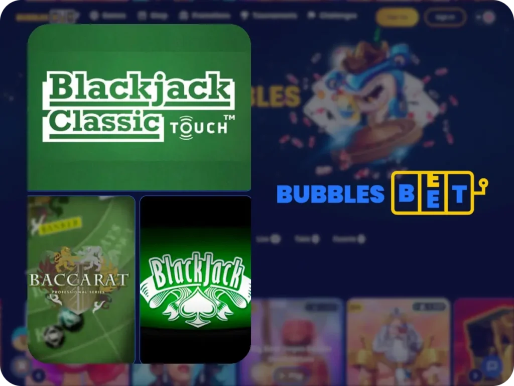 Bubbles Bet Table Games