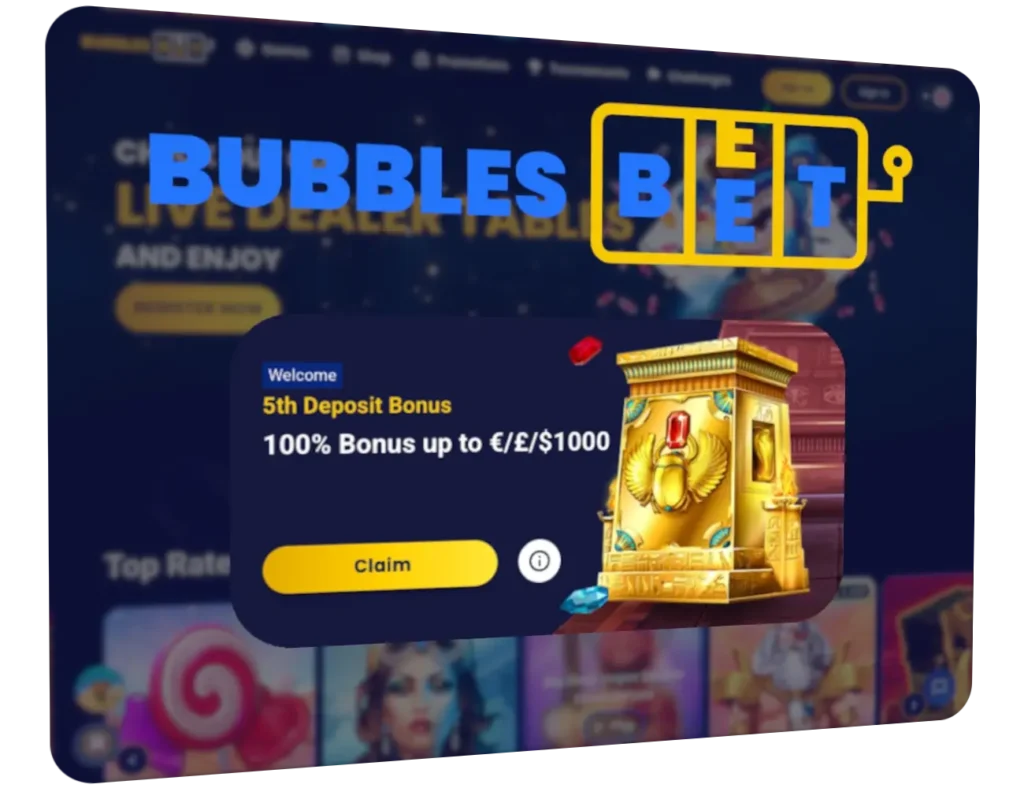 BubblesBet Casino Bonus